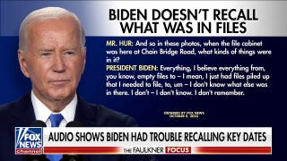 Released tapes from Biden-Hur interview showcase memory lapses