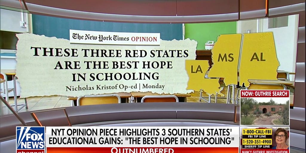 Southern states showing big educational gains, NYT op-ed says