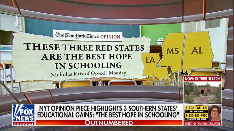Southern states showing big educational gains, NYT op-ed says