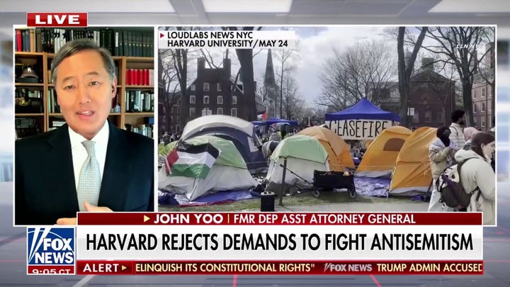 John Yoo says Harvard does not have 'right to federal grants' amid battle with Trump admin