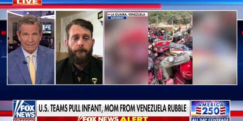 US teams rescue infant, mom from rubble amid growing desperation after Venezuela earthquakes