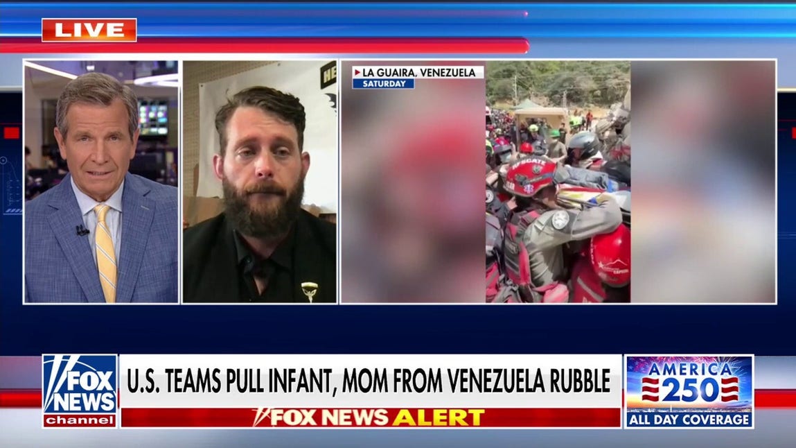 US teams rescue infant, mom from rubble amid growing desperation after Venezuela earthquakes