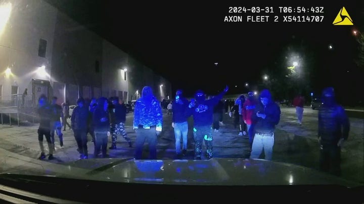 Brazen Virginia 'street takeover' caught on video leaves officer injured; 4 arrested