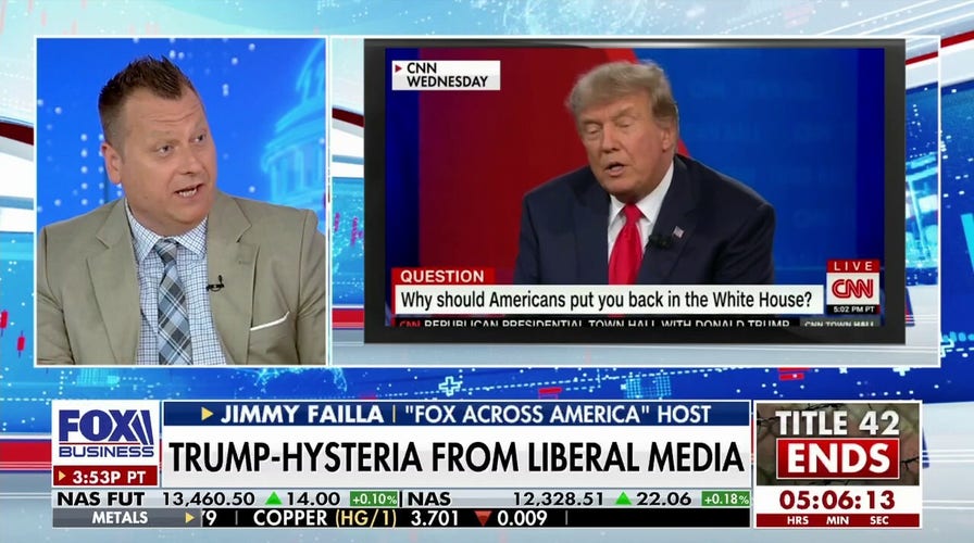 On 'The Bottom Line', Jimmy Reacts To The Left's Meltdown Over Trump's CNN Town Hall