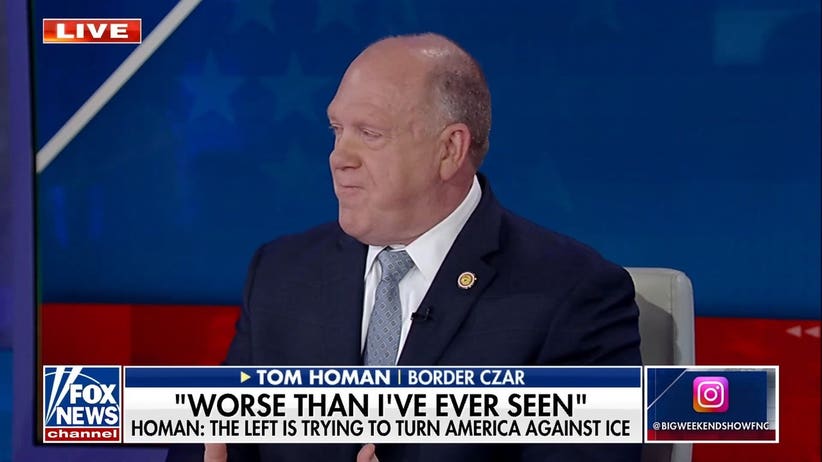 Tom Homan: Democrats want to turn the public against ICE