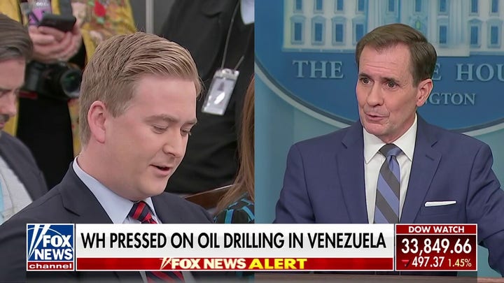 Fox News presses John Kirby on drilling