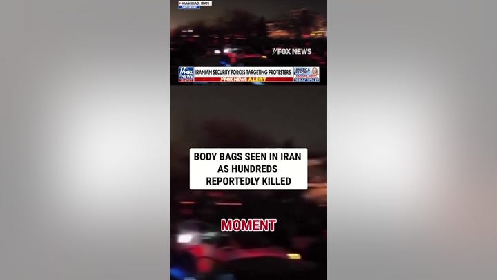 JUST IN: Body bags seen in Iran as HUNDREDS reportedly killed