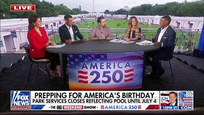 Far-left activists hold anti-America 250 event
