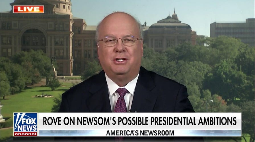 Karl Rove on Gavin Newsom's prospective 2024 run