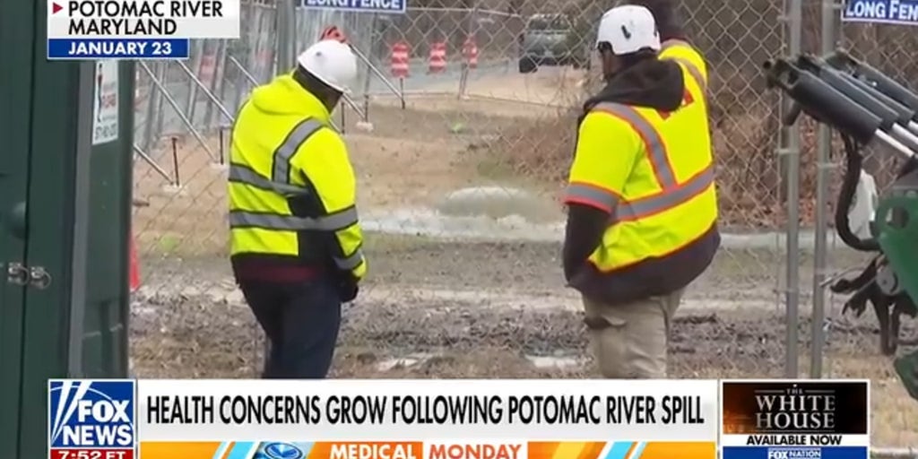Potomac River sewage spill prompts health warnings
