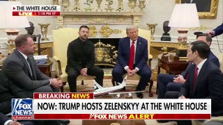 President Donald Trump vows to achieve a 'lasting peace' between Ukraine and Russia