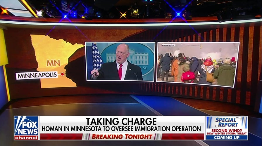 White House sends Tom Homan to run operations in Minnesota
