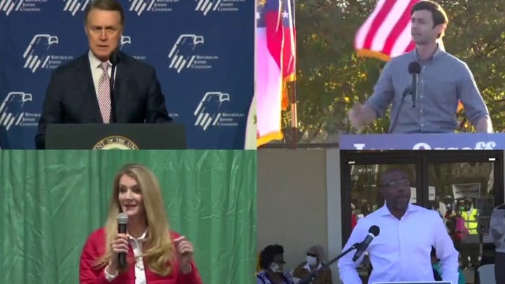 Georgia Senate runoffs see record early voting turnout