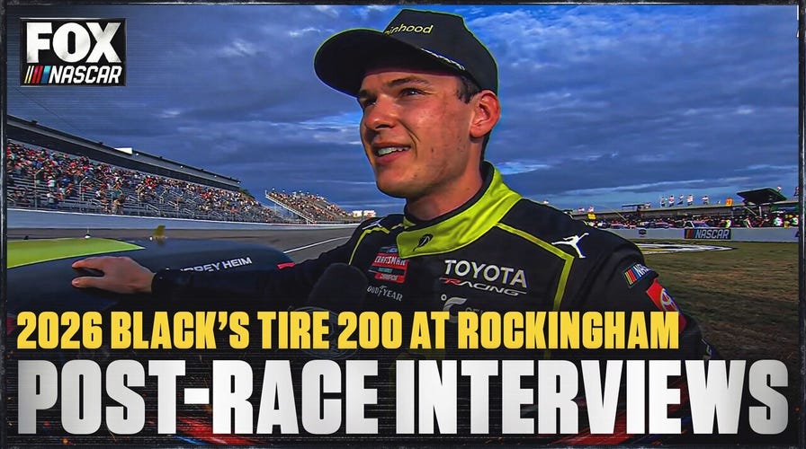 Corey Heim, Kaden Honeycutt & More Post-Race Interviews after Black's Tire 200 🎤 NASCAR on FOX