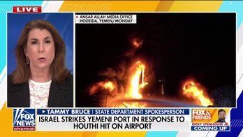State Department condemns Houthis as Israel strikes port city: 'We intend to stop them'