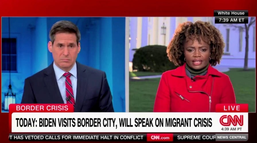Karine Jean-Pierre tells CNN that Biden admin has 'done the work' to deal with illegal immigration 