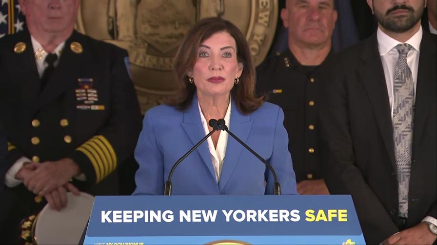 Hochul accuses Trump administration of 'defunding the police,' enacting 'revenge' on blue state