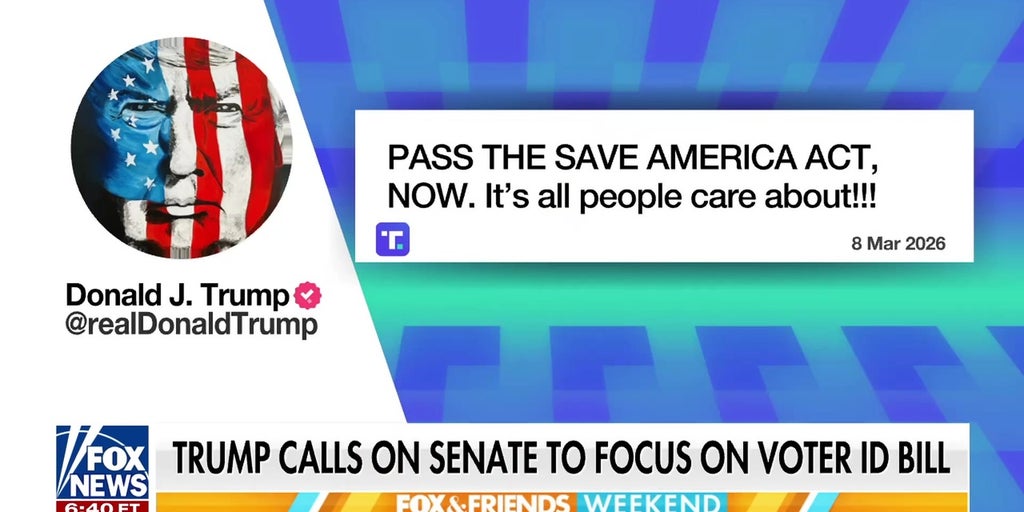 Scott Presler discusses SAVE America Act, Ken Paxton's proposal on bill's passage