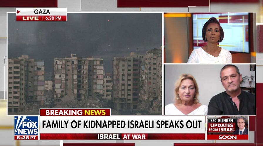 Mother begs for her abducted son to be rescued from Hamas