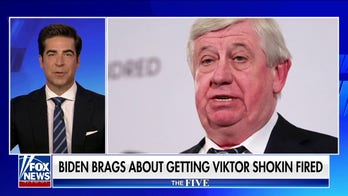 'The Five': Former Ukrainian prosecutor claims the Bidens took bribes