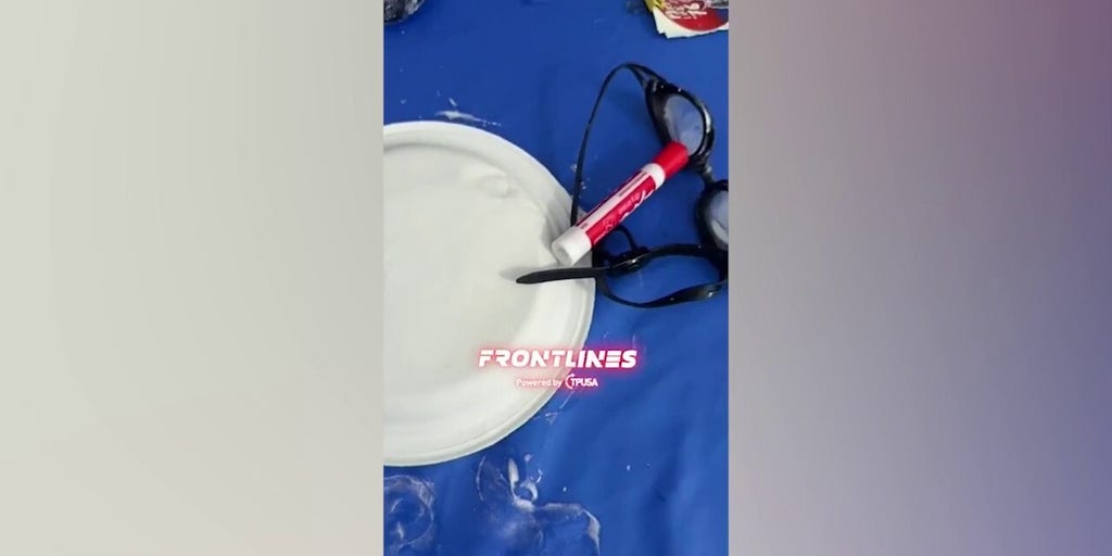 Teacher’s assistant at Illinois State University flips over Turning Point USA table
