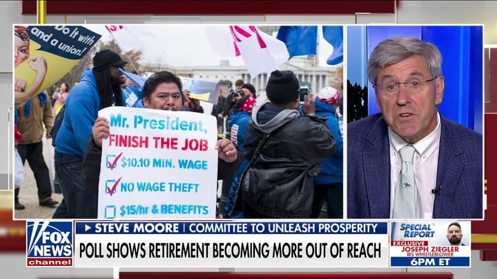 Middle-class Americans are the ‘victims’ of Biden’s policies: Steve Moore