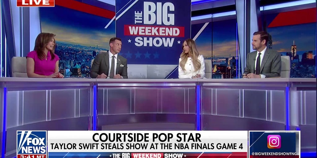 Taylor Swift draws attention at NBA Finals Game 4