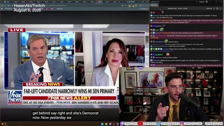 Hasan Piker dice que los demócratas que se oponen a El-Sayed deberían ser «castigados»