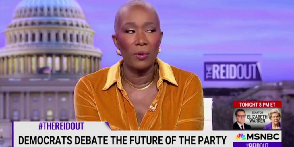 MSNBC's Joy Reid calls out Democratic Party for being run like a