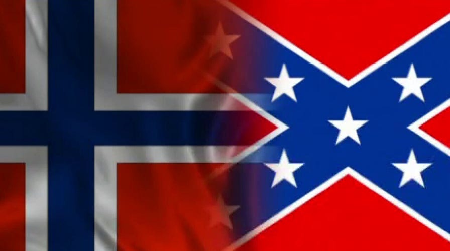 Ignorance turns to outrage as cancel culture comes for Norwegian flag at Michigan B&amp;B