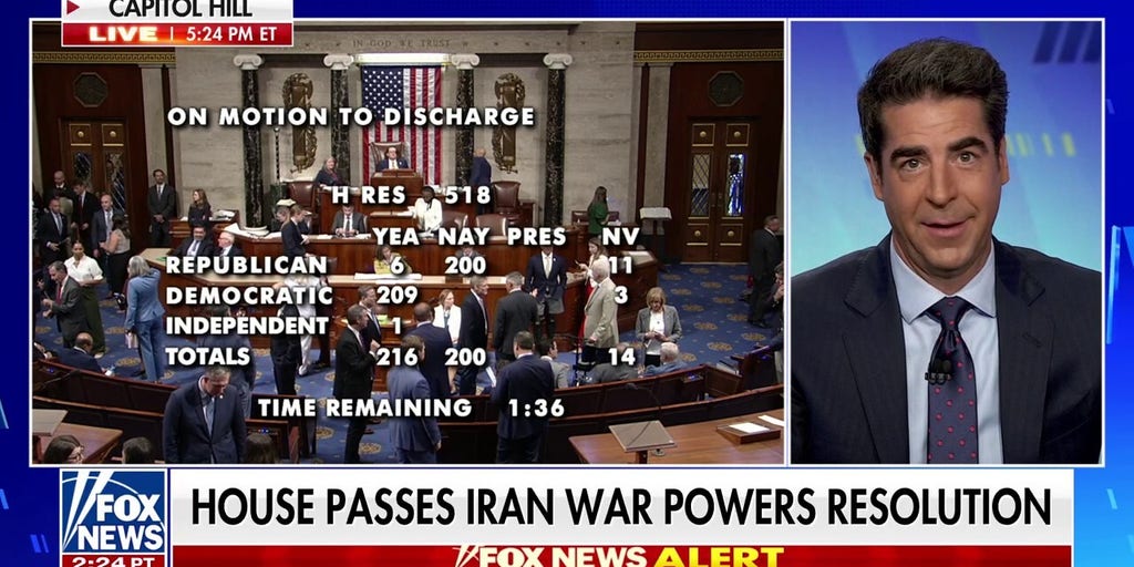 House passes Iran war powers resolution