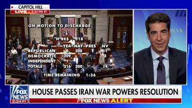 House passes Iran war powers resolution