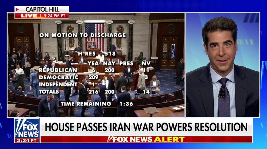 House passes Iran war powers resolution