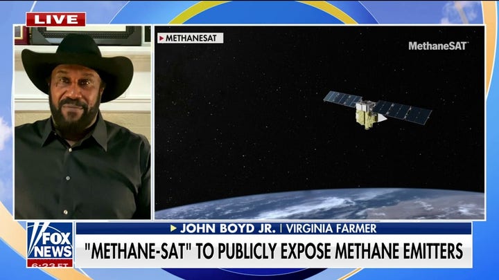 Virginia farmer John Boyd Jr. on methane tracking satellite: 'Very alarming for America'