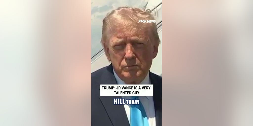 President Trump CLAPS BACK at Gavin Newsom's criticism of JD Vance