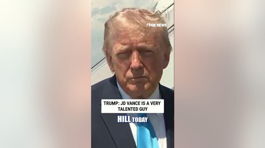 President Trump CLAPS BACK at Gavin Newsom's criticism of JD Vance