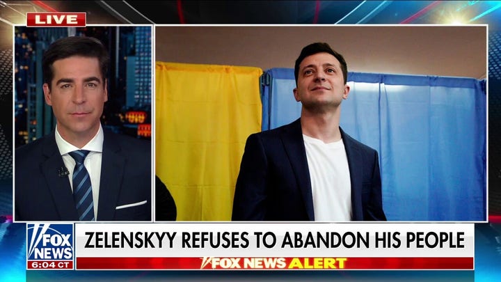 Watters: Zelenskyy has become the face of Ukraine’s resistance