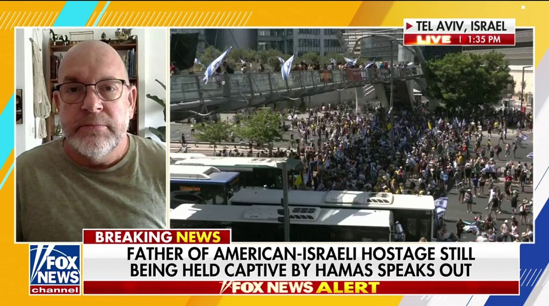 Father of American-Israeli Hostage Begs for 