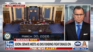 Senate adjourns for recess as DHS funding fight drags on