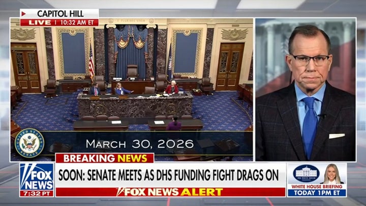 El Senado suspende la sesión mientras se prolonga la disputa DHS