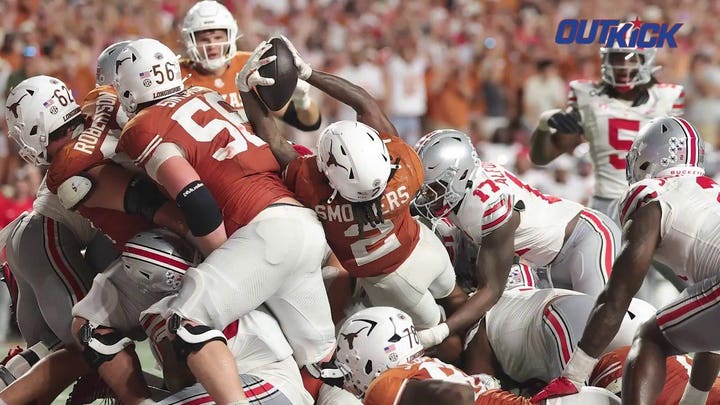 Ex-Texas star Bijan Robinson commends his alma mater's fight in win over Ohio State