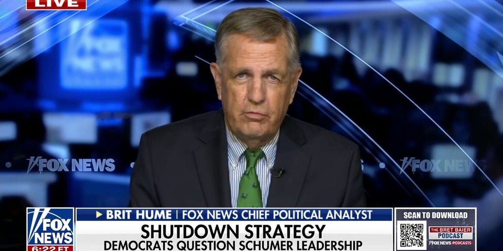 Don't think I'd buy 'long-term investments' in older Democratic congressional leaders going forward: Brit Hume