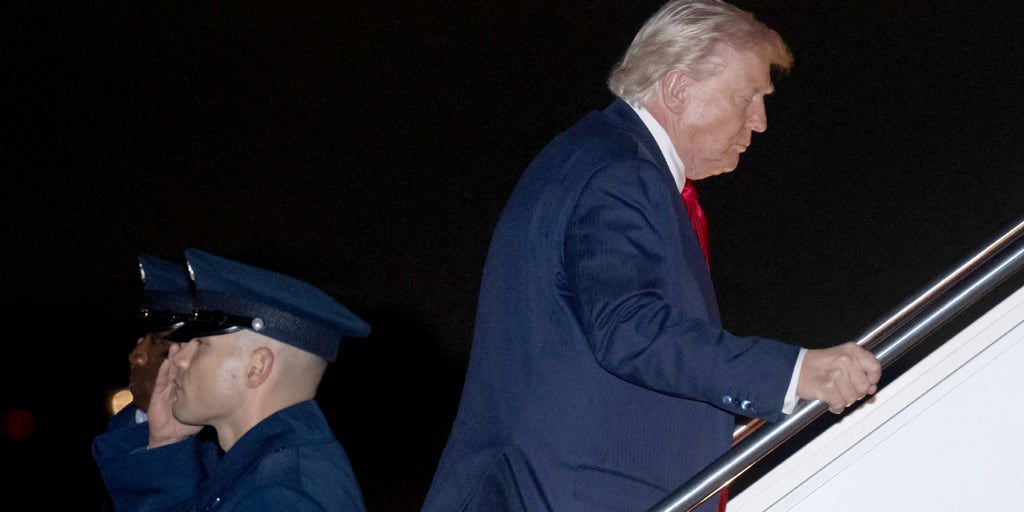 WATCH LIVE: President Trump departs Joint Base Andrews for Mar-a-Lago