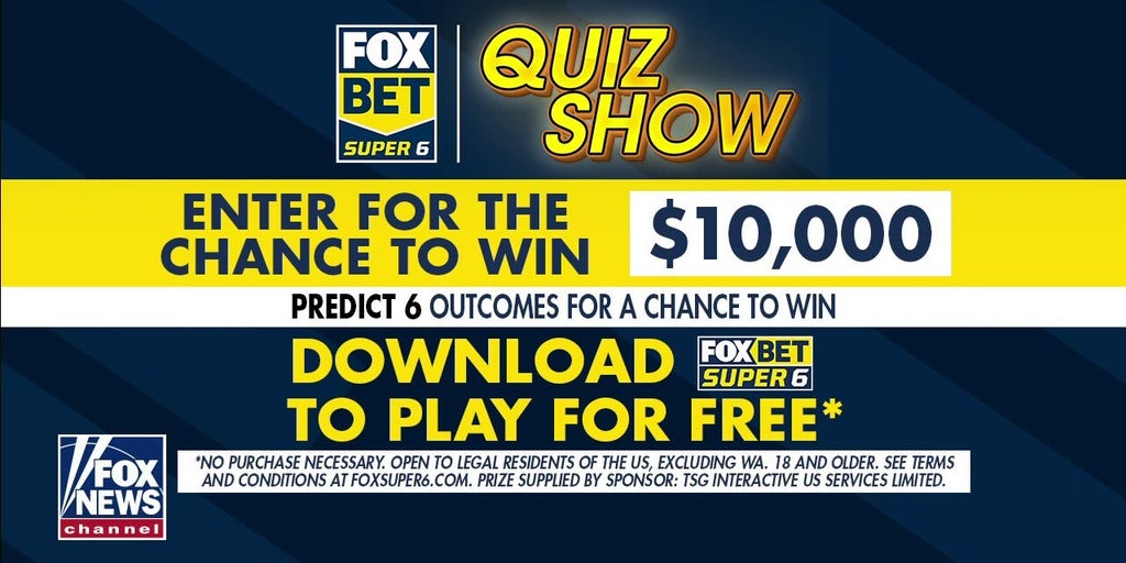 Fox Bet Super 6 App Offering 10 000 In Quiz Show Game On Sports Politics And More Fox News Fox Bet Super 6 App Offering 10 000 In Quiz Show Game On Sports Politics And More Fox News