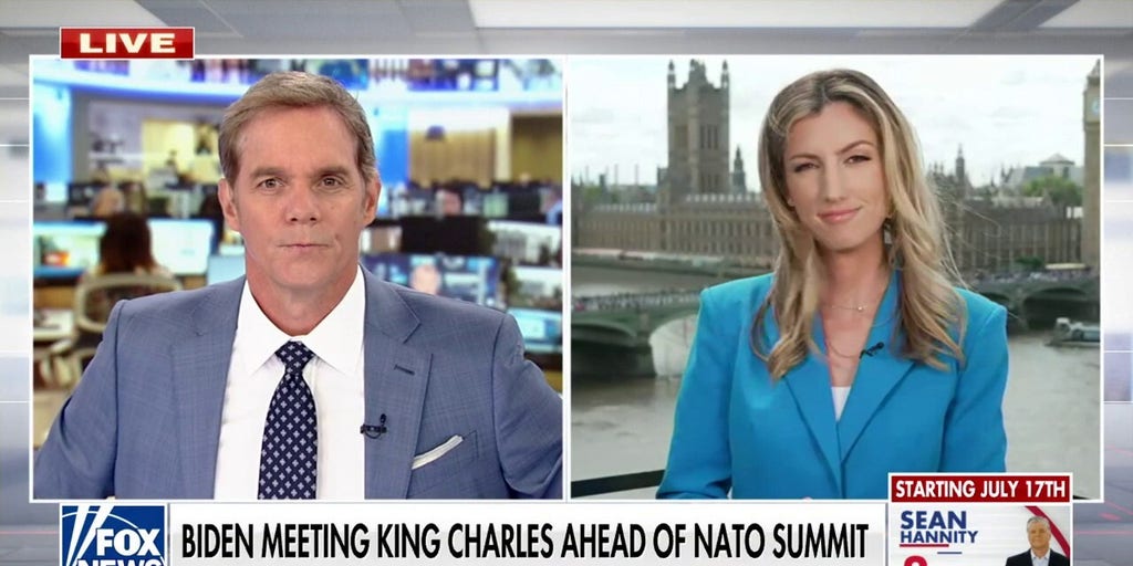 Biden Meets With King Charles Ahead Of NATO Summit | Fox News Video