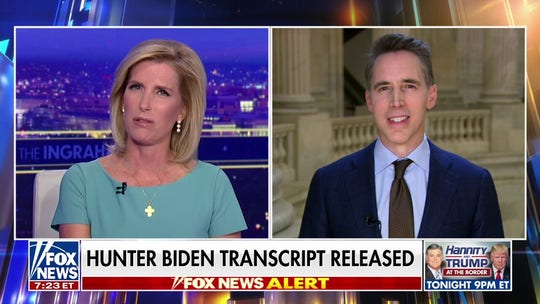  It is 'clear as day' Hunter Biden was selling access to his dad: Josh Hawley