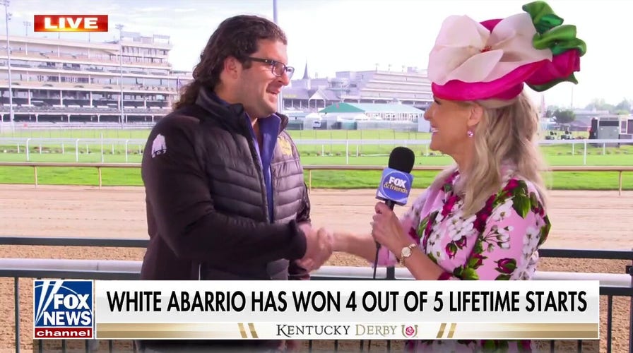 White Abarrio trainer says Kentucky Derby win is within reach