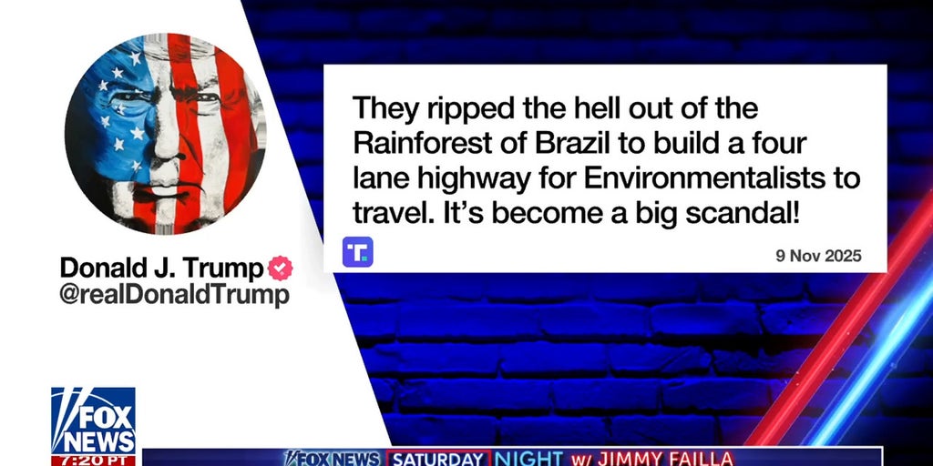 Outrage as 100,000 trees cleared in Amazon Rainforest for climate summit | Fox News Video