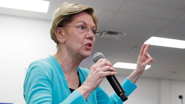 Warren: If all candidates want to get rid of super PACs count me in, I’ll lead the charge