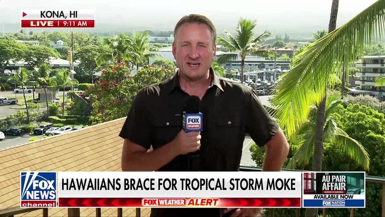 Tropical Storm Moke prompts flood watches across Hawaii